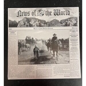 NEWS OF THE WORLD SOUNDTRACK 2x LP Vinyl Set – SEALED – Back Lot Music / Mondo